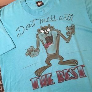 80s Looney Tunes Taz Air Brushed single stitched T